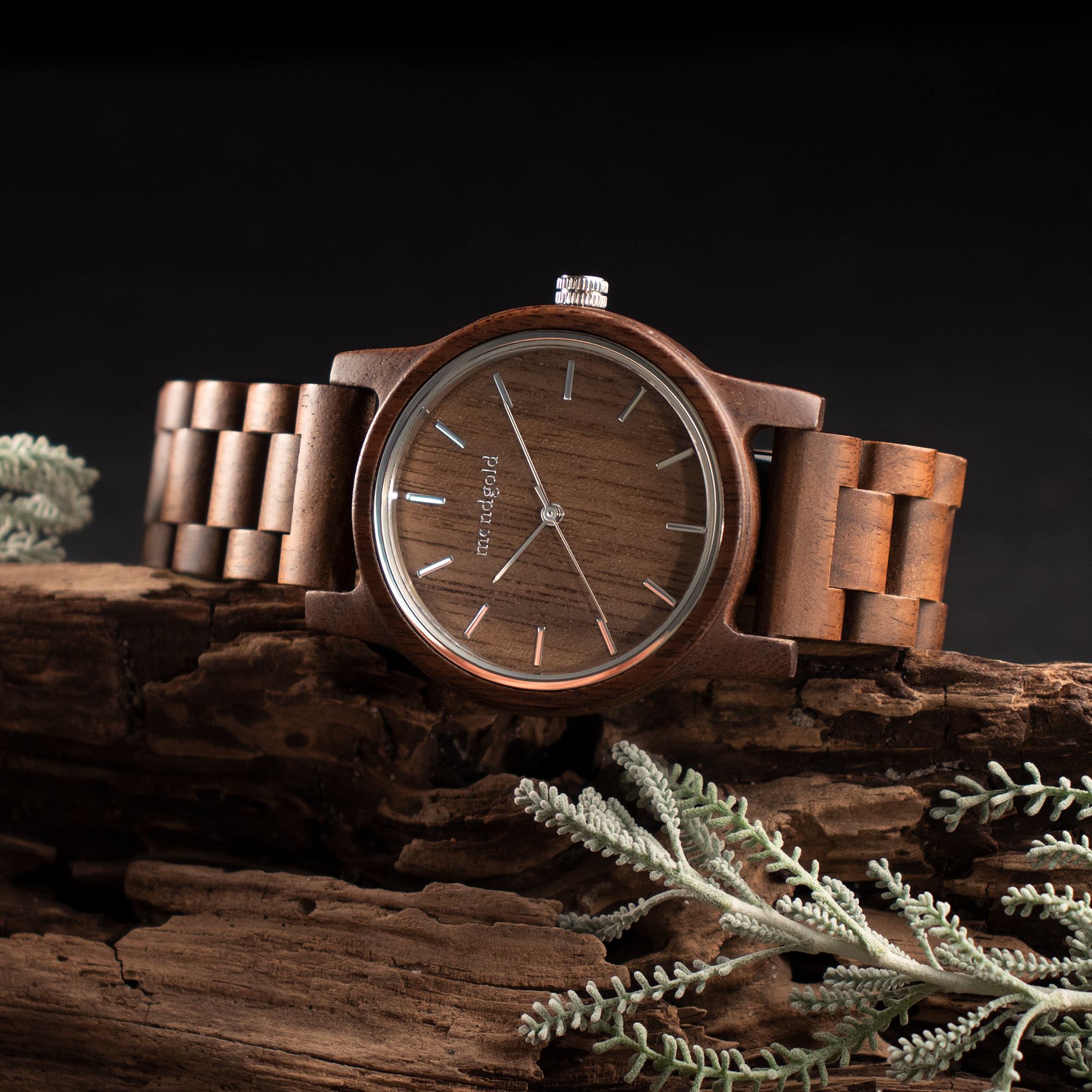 Armbanduhr aus Holz - Unisex