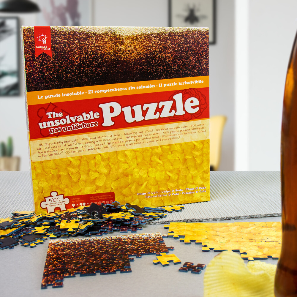 Das Unmögliche Puzzle - Unlösbares Puzzle - Chips Cola