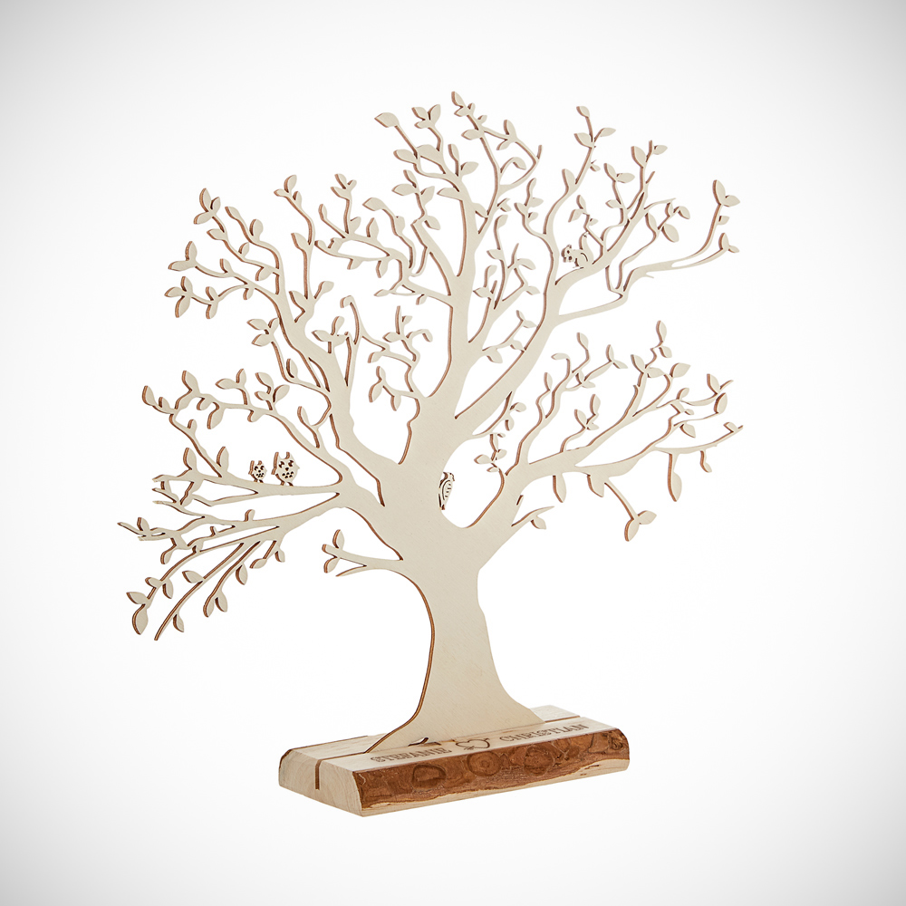 Liebesbaum mit Gravur - Herz Geldbaum - Personalisiert Groß