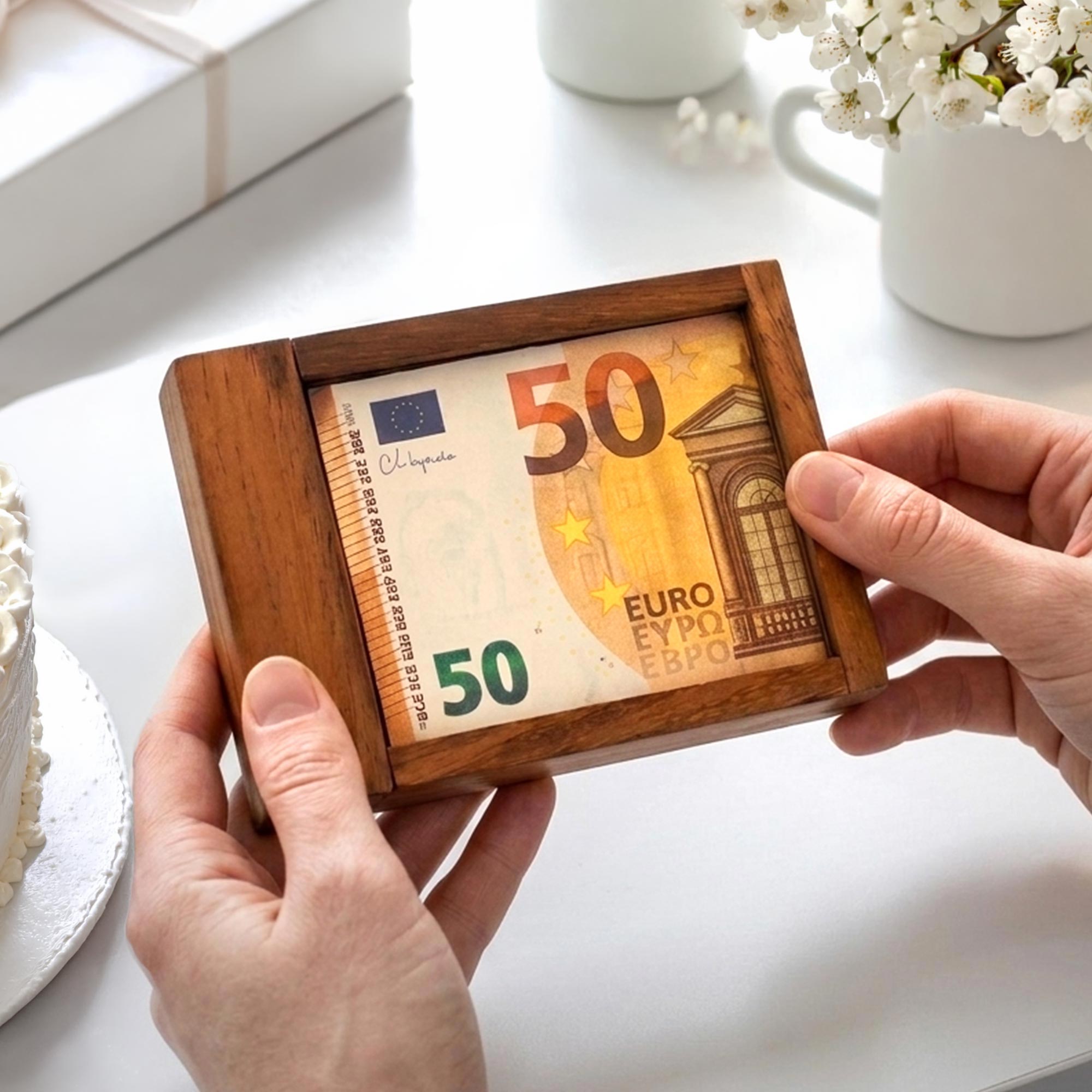 Magische Geldgeschenkbox - Kompakt für Geld und Gutscheine