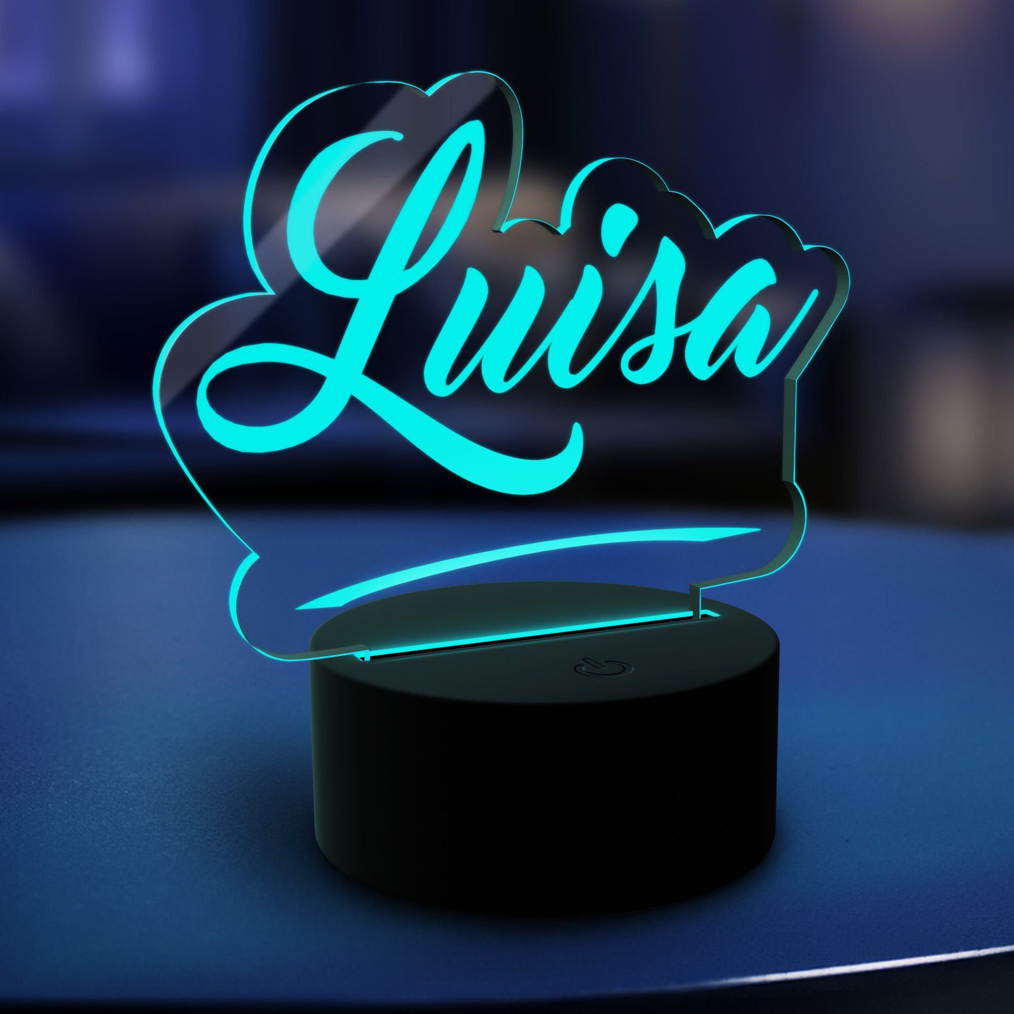 Acrylglas-LED Name