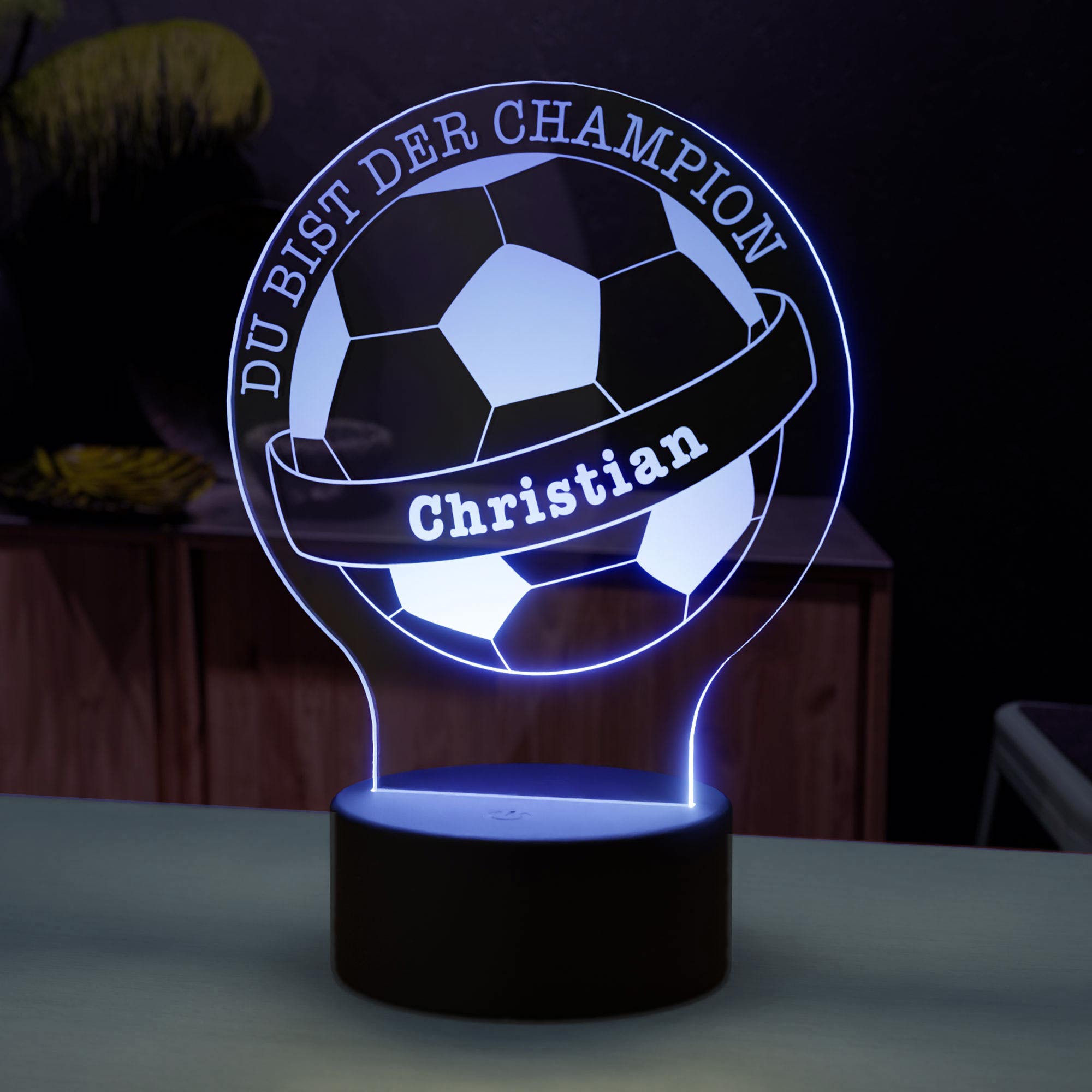 Acrylglas-LED Fußball