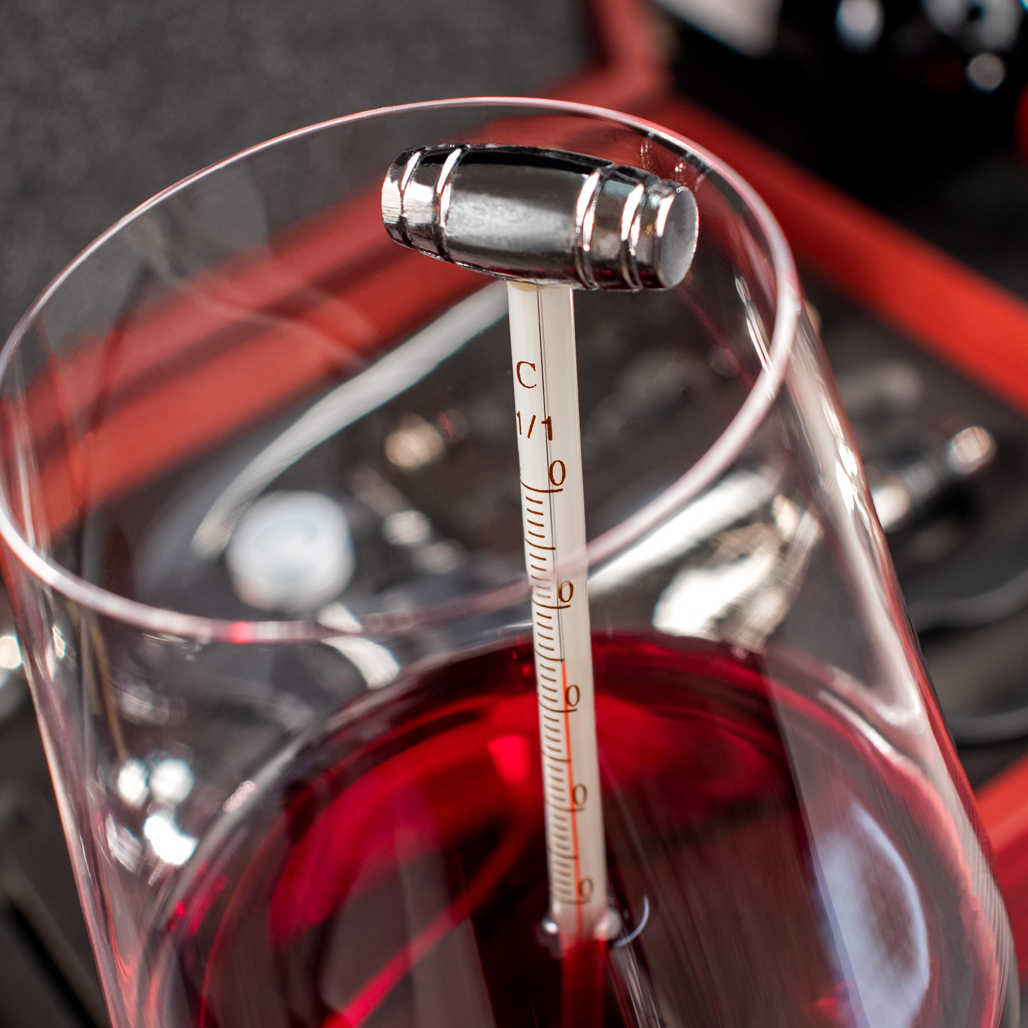 Sommelier Weinset 10-teilig als Hochzeitsgeschenk für Weinliebhaber, Wein Zubehör im Geschenkset mit Namensgravur, Weinsommelier Set in Holzbox