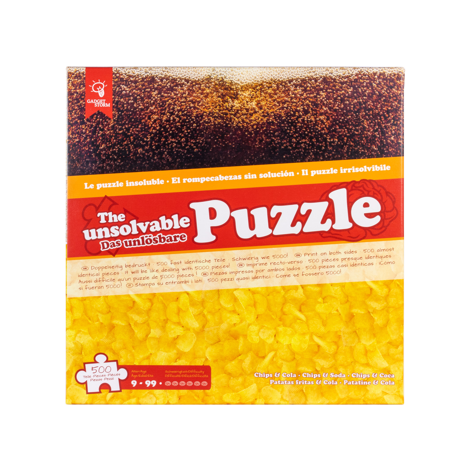 Das Unmögliche Puzzle - Unlösbares Puzzle - Chips Cola