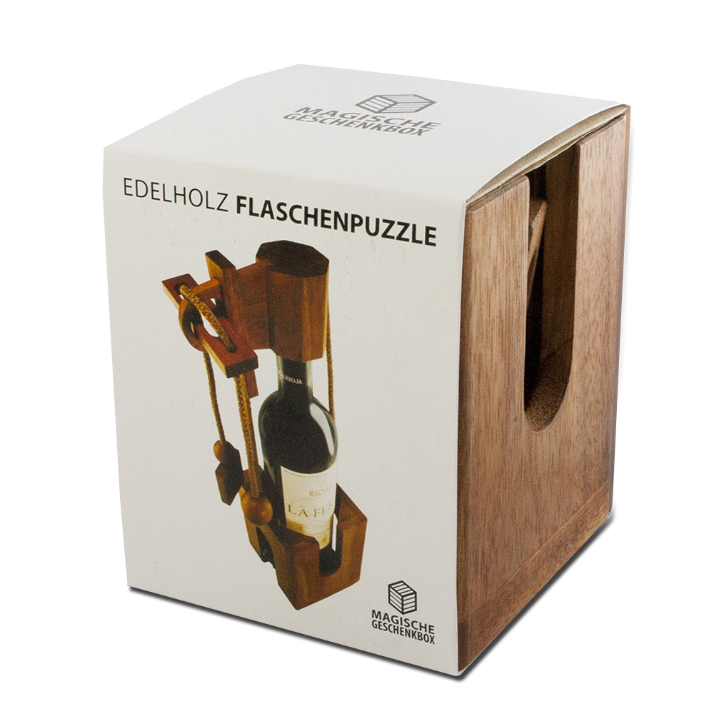 Flaschenpuzzle - Dunkel