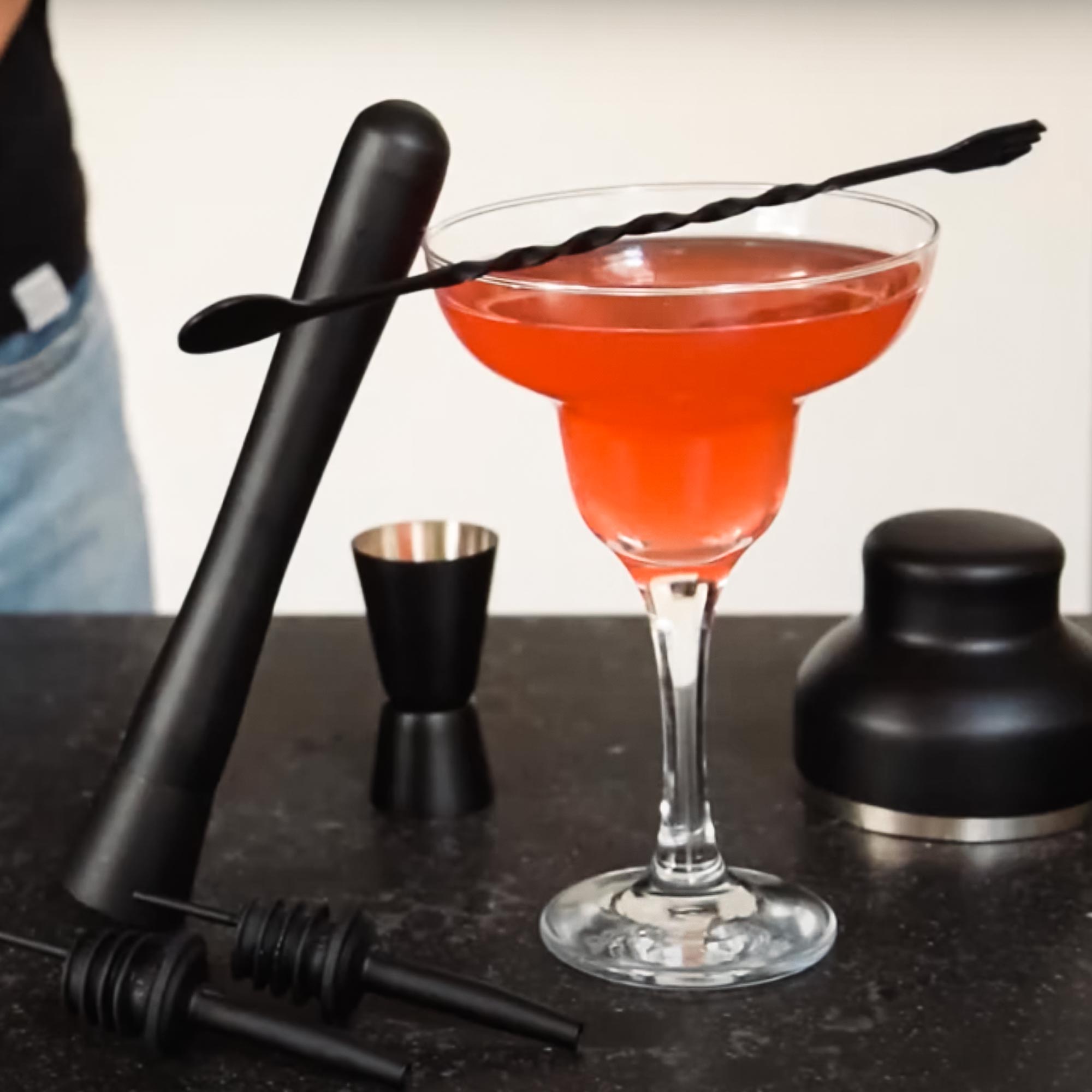 Cocktail Shaker Set mit Zubehör