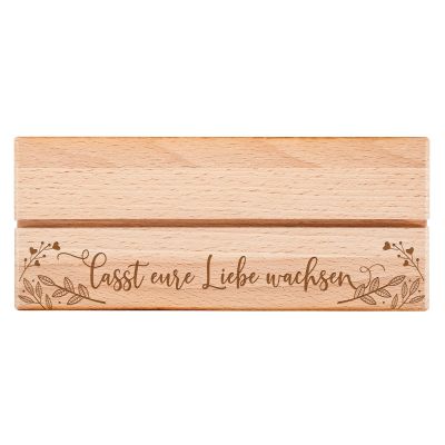 Großer Geldbaum mit Gravur zur Hochzeit Geldgeschenk