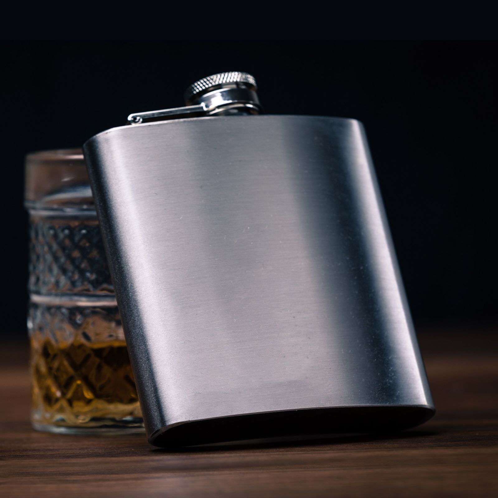 MamboCat 6er Set Taschenflasche 200ml Flachman