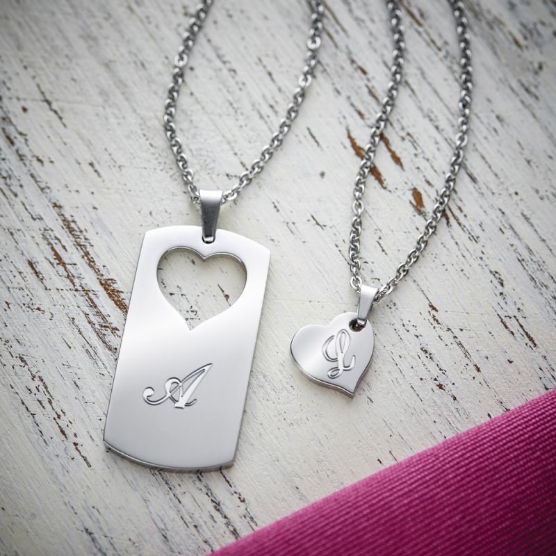 Partnerketten mit Gravur Pärchen Kette und Partnerschmuck