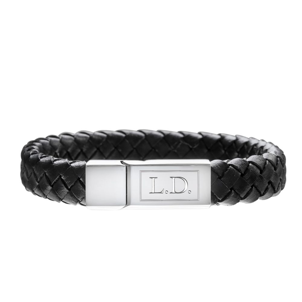 Lederarmband Mit Gravur Fur Herren
