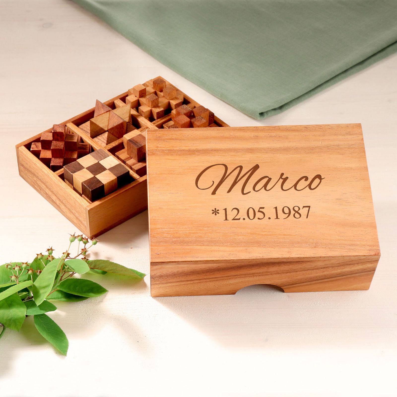 KOMI Rosenkranz-Box Für Die Heilige Familie – Konfirmationsgeschenk Für Jungen & Mädchen, Dekorative Metall-Box
